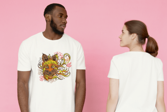 Cunning Fox Embroidery Design